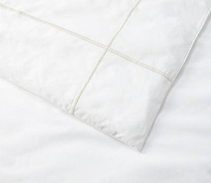 Athena Cotton Percale Duvet Cover by Yves Delorme