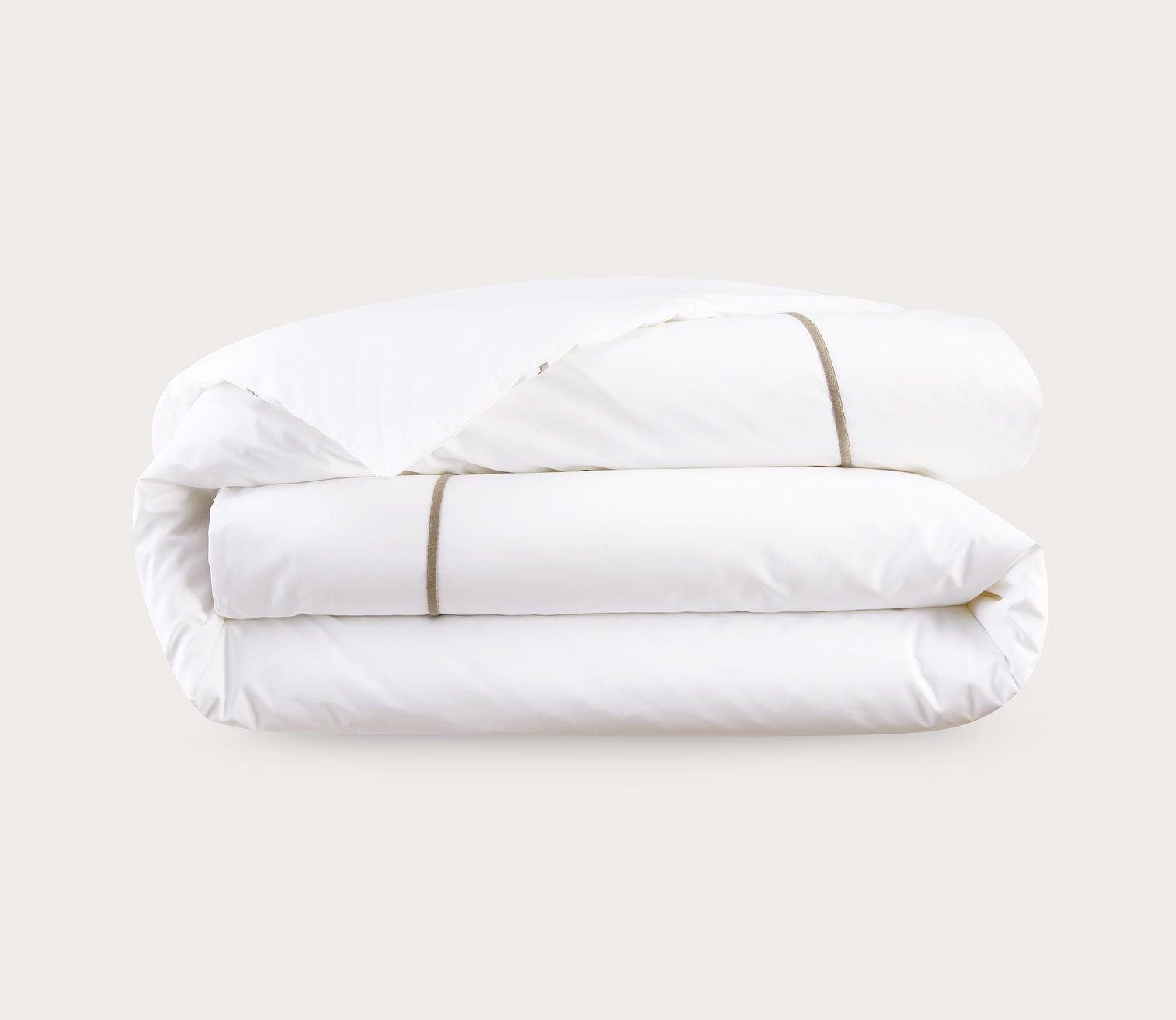 Athena Cotton Percale Duvet Cover by Yves Delorme