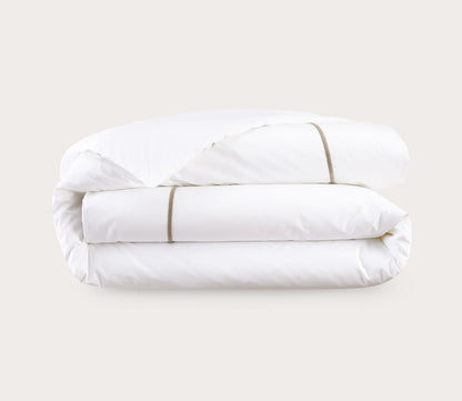 Athena Cotton Percale Duvet Cover by Yves Delorme
