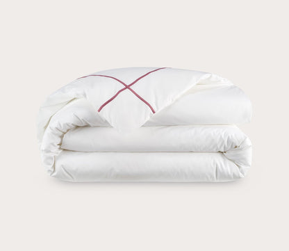 Athena Cotton Percale Duvet Cover by Yves Delorme