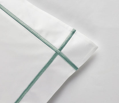 Athena Cotton Percale Duvet Cover by Yves Delorme