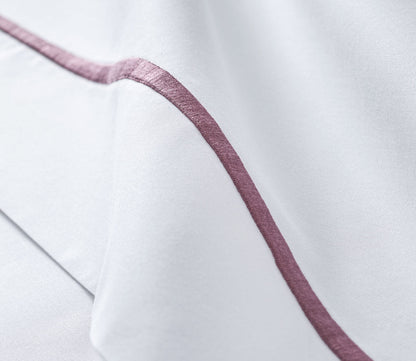 Athena Cotton Percale Flat Sheet by Yves Delorme