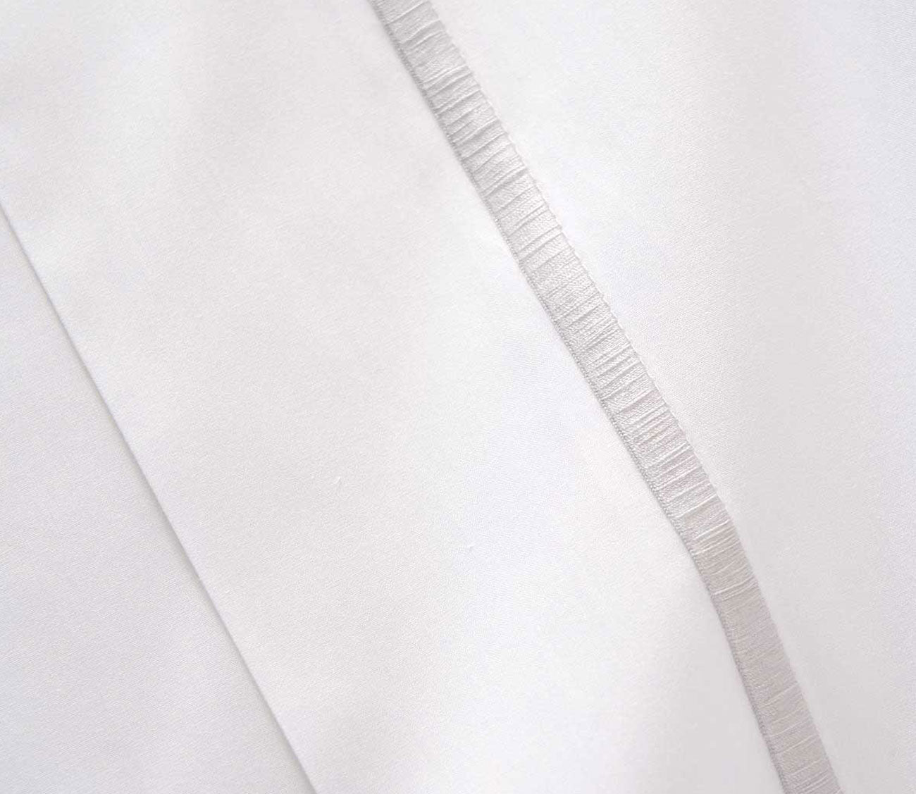 Athena Cotton Percale Flat Sheet by Yves Delorme