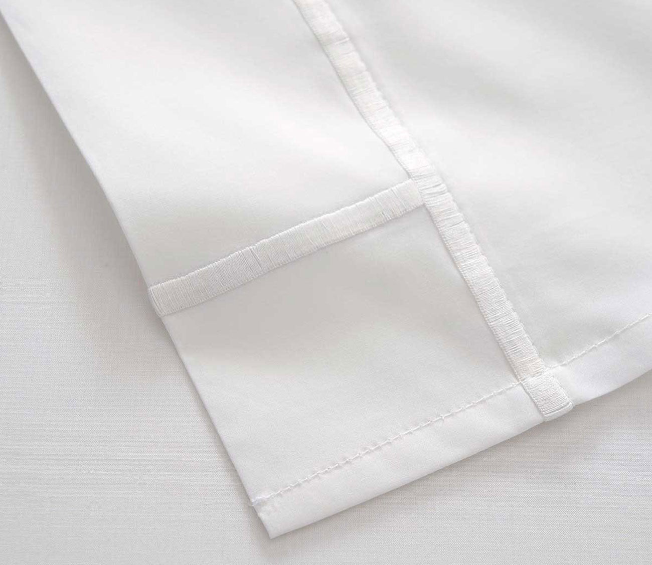 Athena Cotton Percale Flat Sheet by Yves Delorme