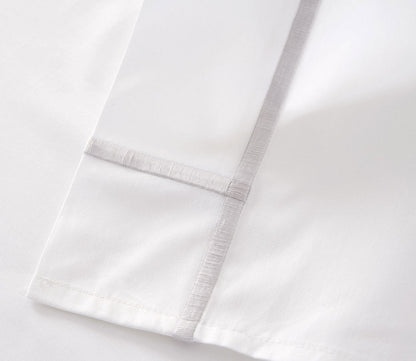 Athena Cotton Percale Flat Sheet by Yves Delorme