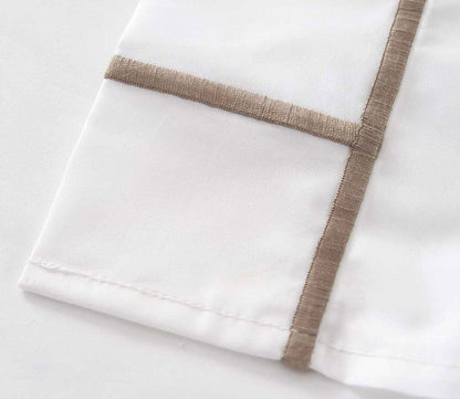 Athena Cotton Percale Flat Sheet by Yves Delorme
