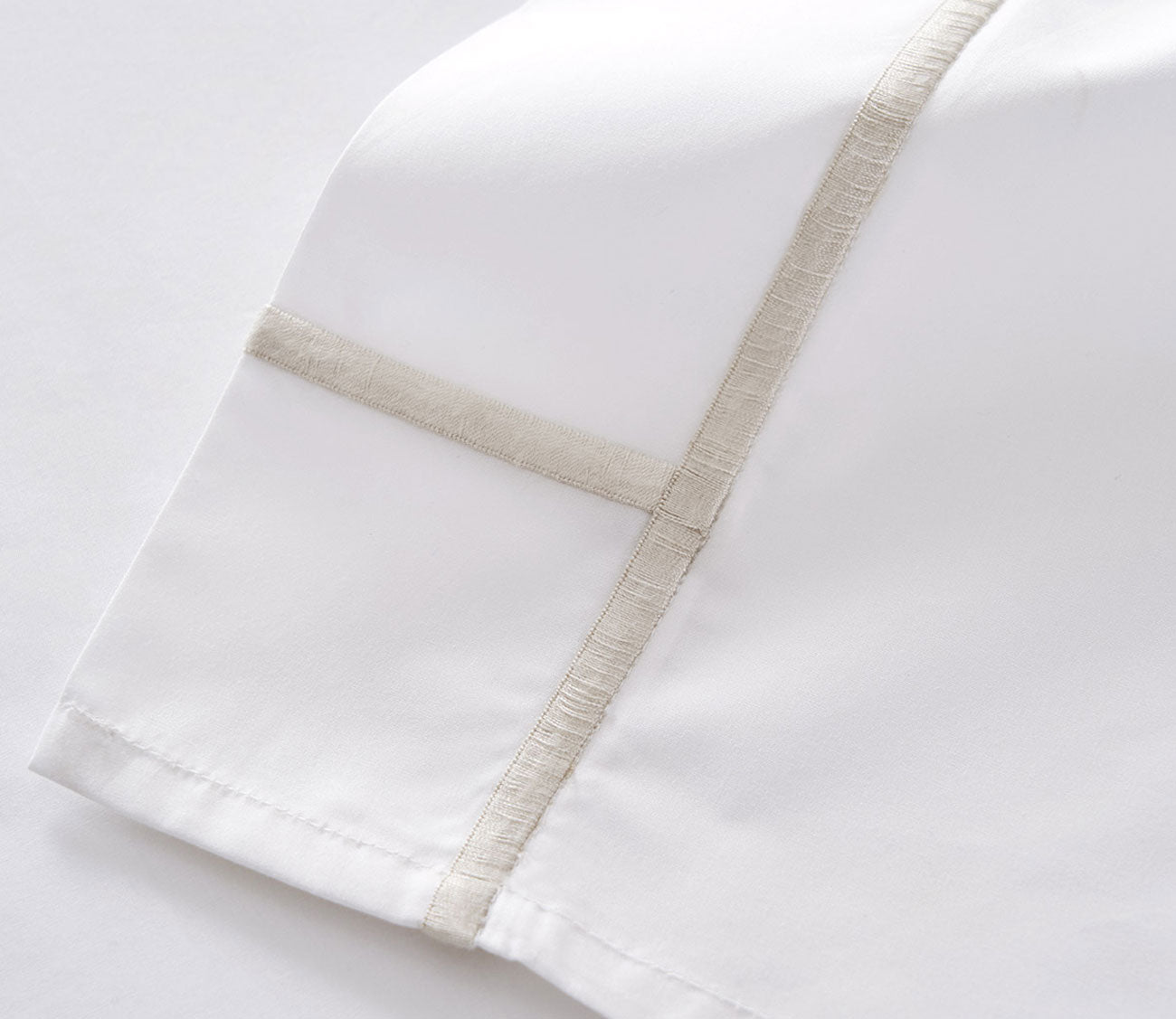 Athena Cotton Percale Flat Sheet by Yves Delorme