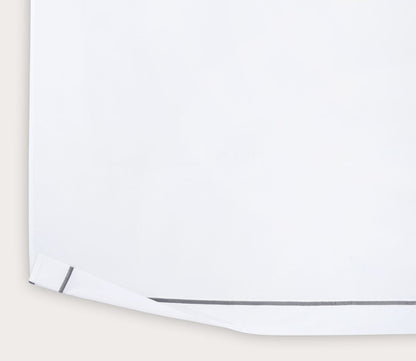 Athena Cotton Percale Flat Sheet by Yves Delorme