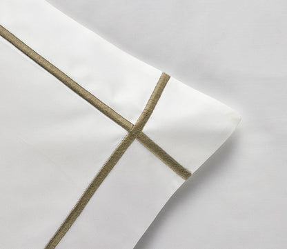 Athena Cotton Percale Pillowcase by Yves Delorme