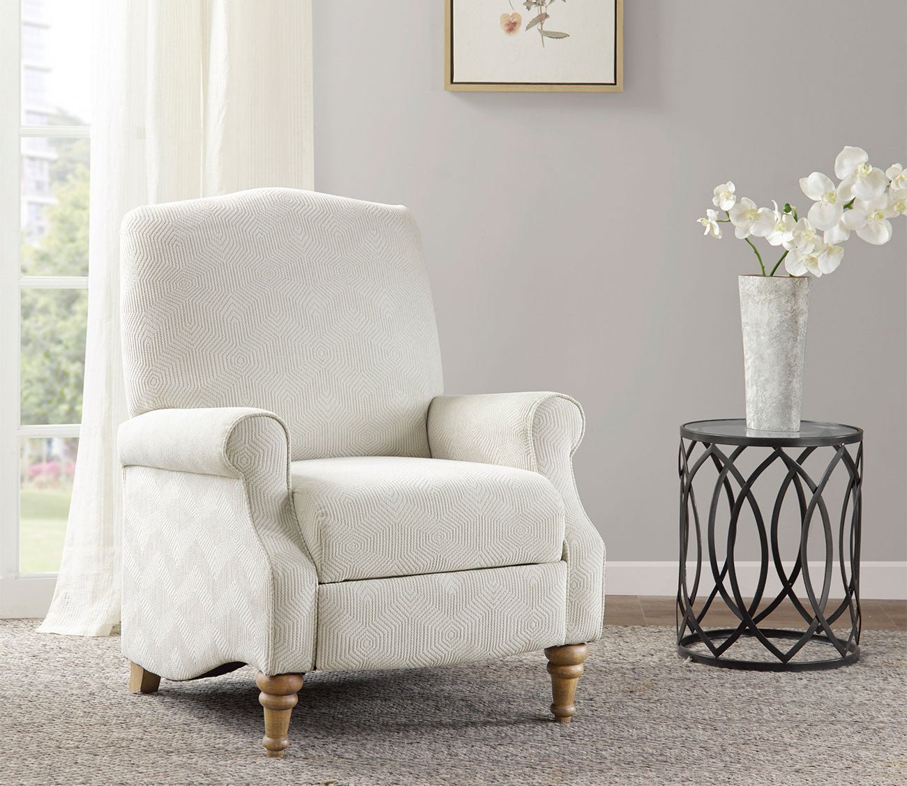 Athena Push Back Recliner Chair by Madison Park