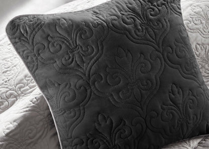 Attingham Reversible Quilted Color Block 7-Piece Coverlet Set by Madison Park