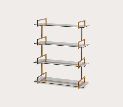 Auley Gold Wall Shelf by Uttermost