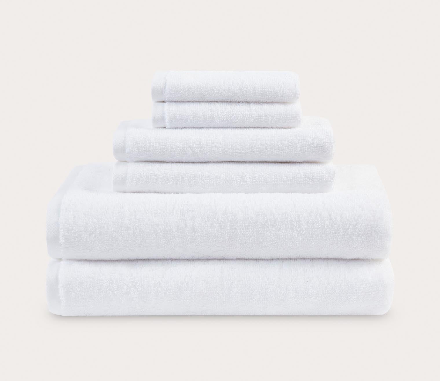 Aure 6pc Bath Towel Set by Clean Spaces