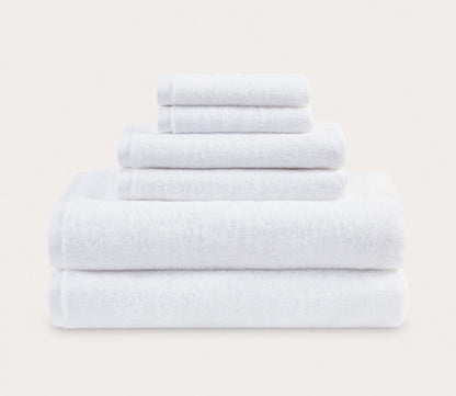 Aure 6pc Bath Towel Set by Clean Spaces