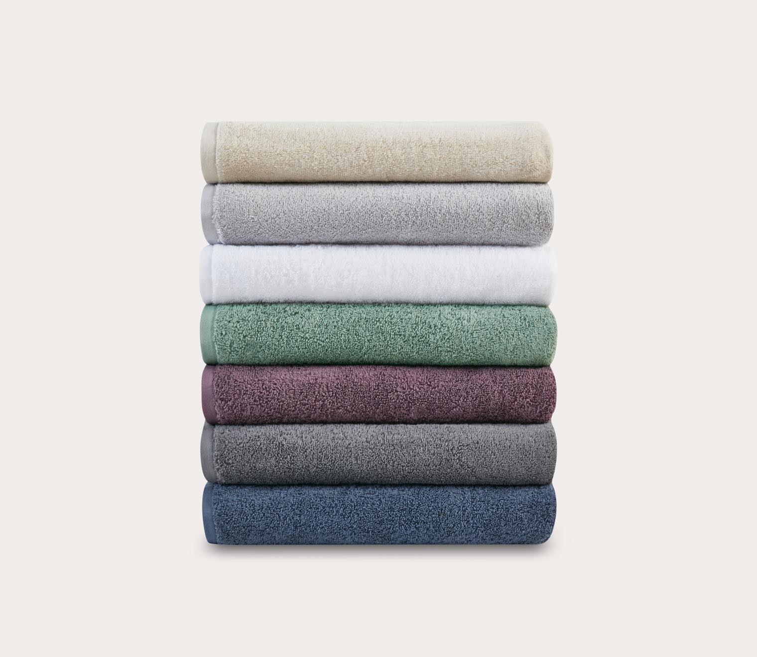 Aure 6pc Bath Towel Set by Clean Spaces