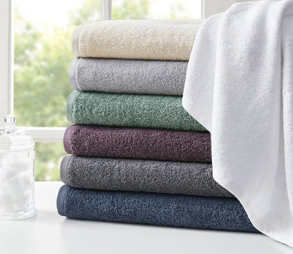 Aure 6pc Bath Towel Set by Clean Spaces