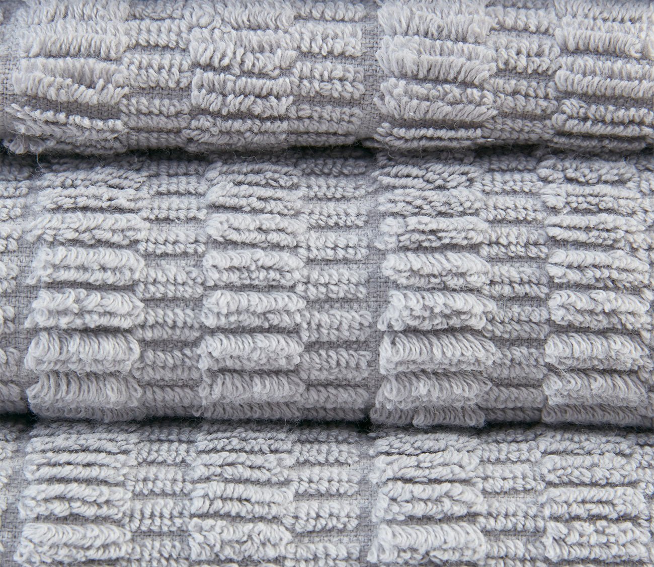 Aure 6pc Textured Bath Towel Set by Clean Spaces