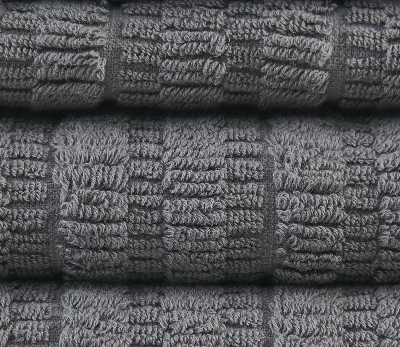 Aure 6pc Textured Bath Towel Set by Clean Spaces