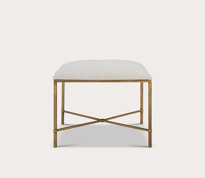 Avenham Small Framed Bench by Uttermost