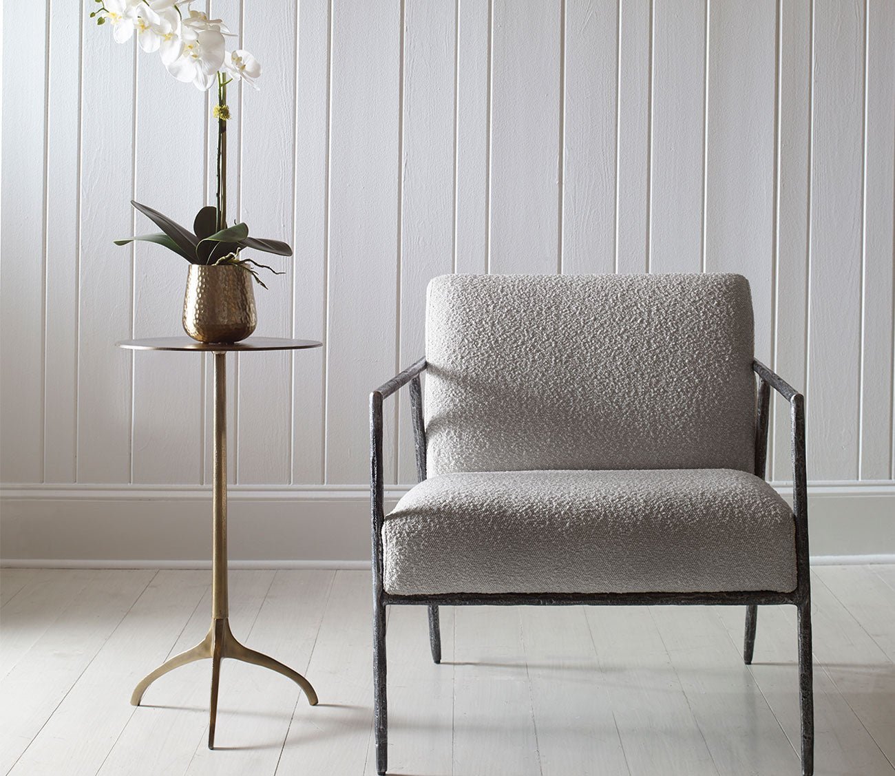 Beacon Gold Accent Table by Uttermost