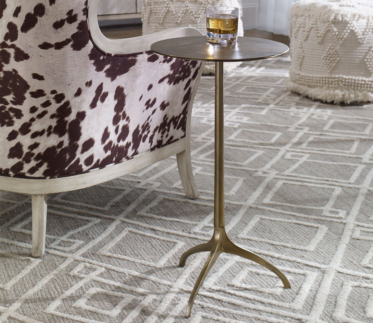 Beacon Gold Accent Table