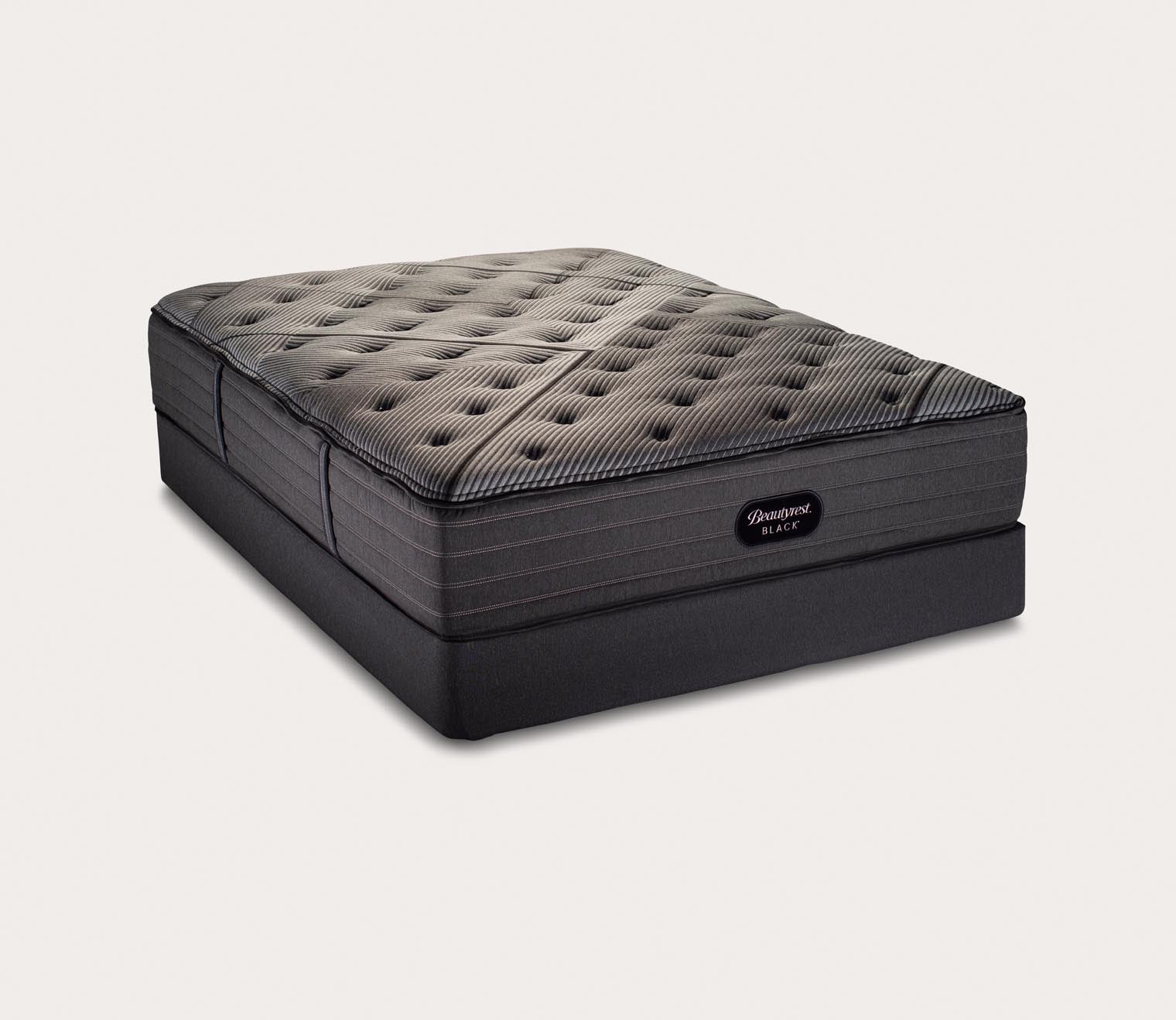 Beautyrest Black L-Class Plush Pillow Top Mattress by Simmons