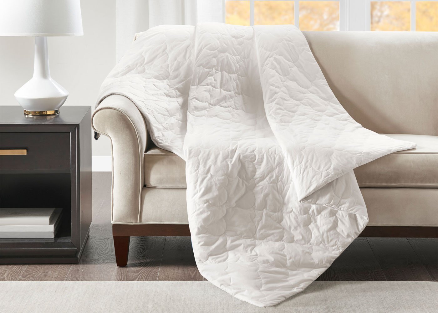 Beautyrest Deluxe Quilted Cotton Weighted Blanket