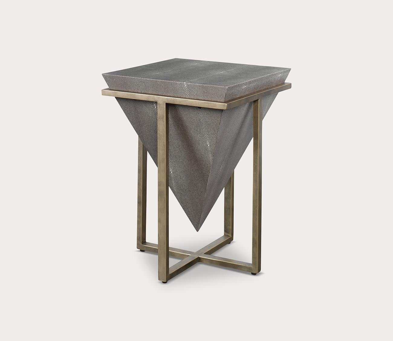 Bertrand Shagreen Accent Table by Uttermost