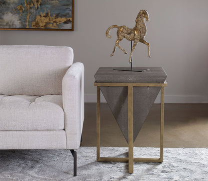 Bertrand Shagreen Accent Table by Uttermost
