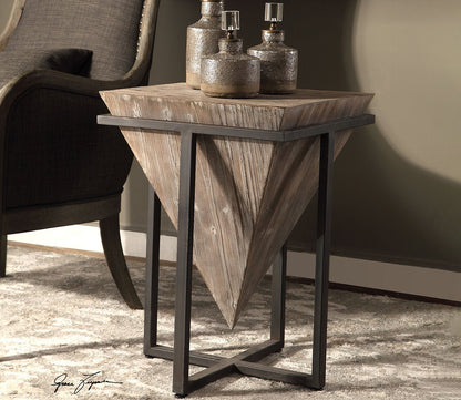 Bertrand Wood Accent Table by Uttermost