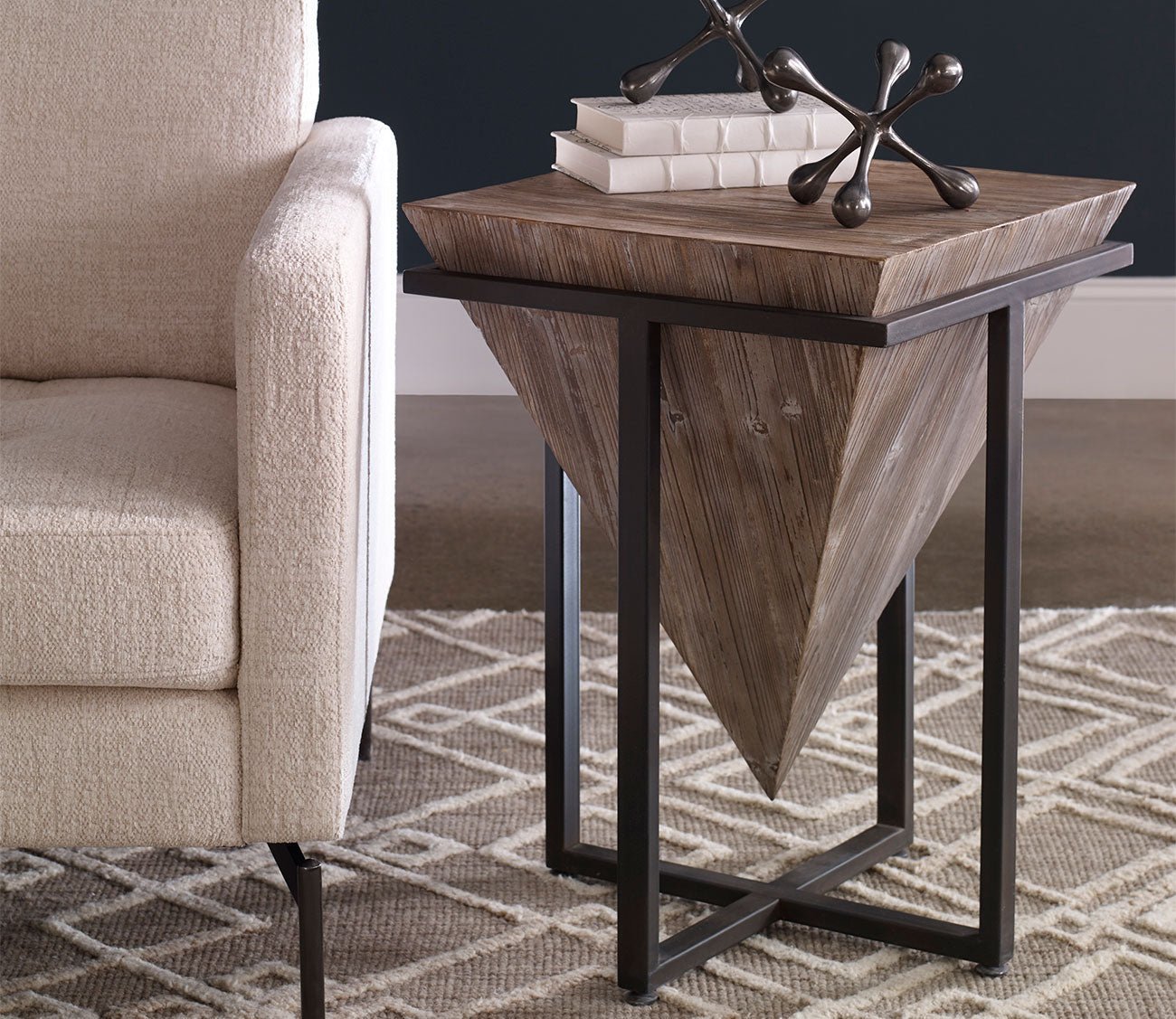Bertrand Wood Accent Table