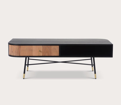Bezier Solid Wood Storage Coffee Table by Moe's Furniture