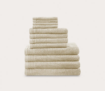 Big Bundle 12pc Bath Towel Set by 510 Design