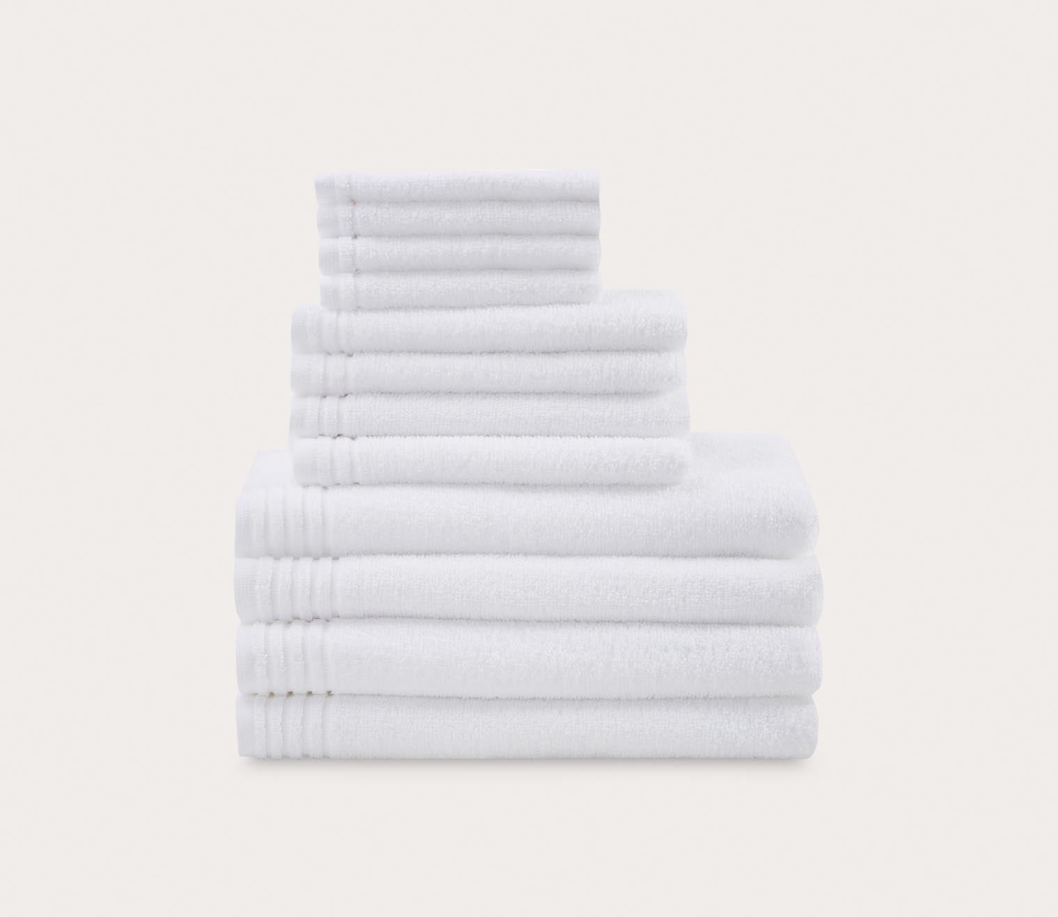 Big Bundle 12pc Bath Towel Set by 510 Design