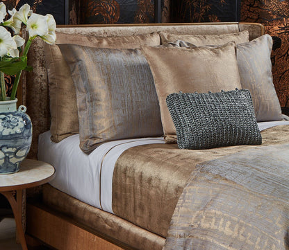 Birch Jacquard Throw Pillow by Ann Gish