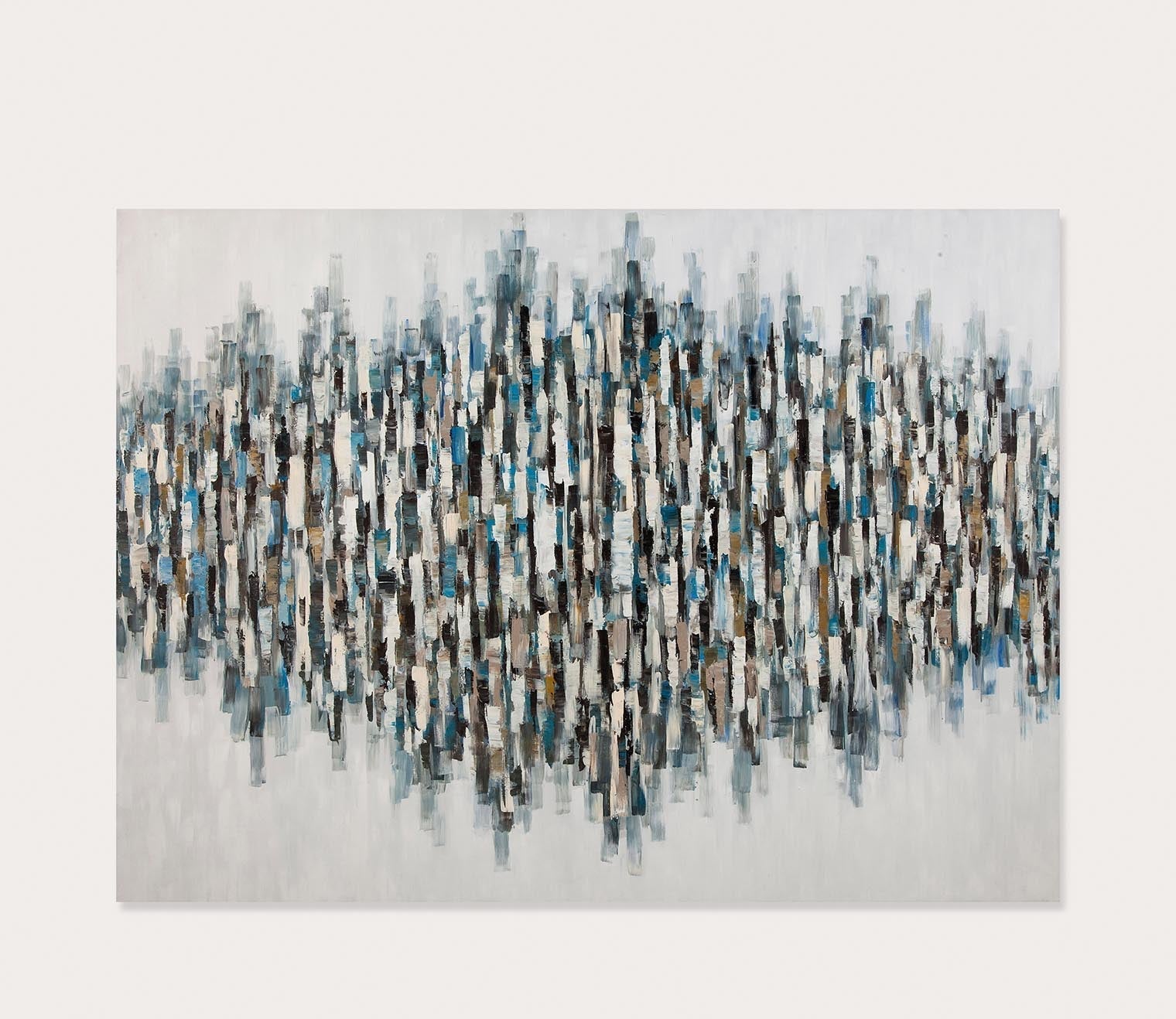 Blue Lines Wall Art