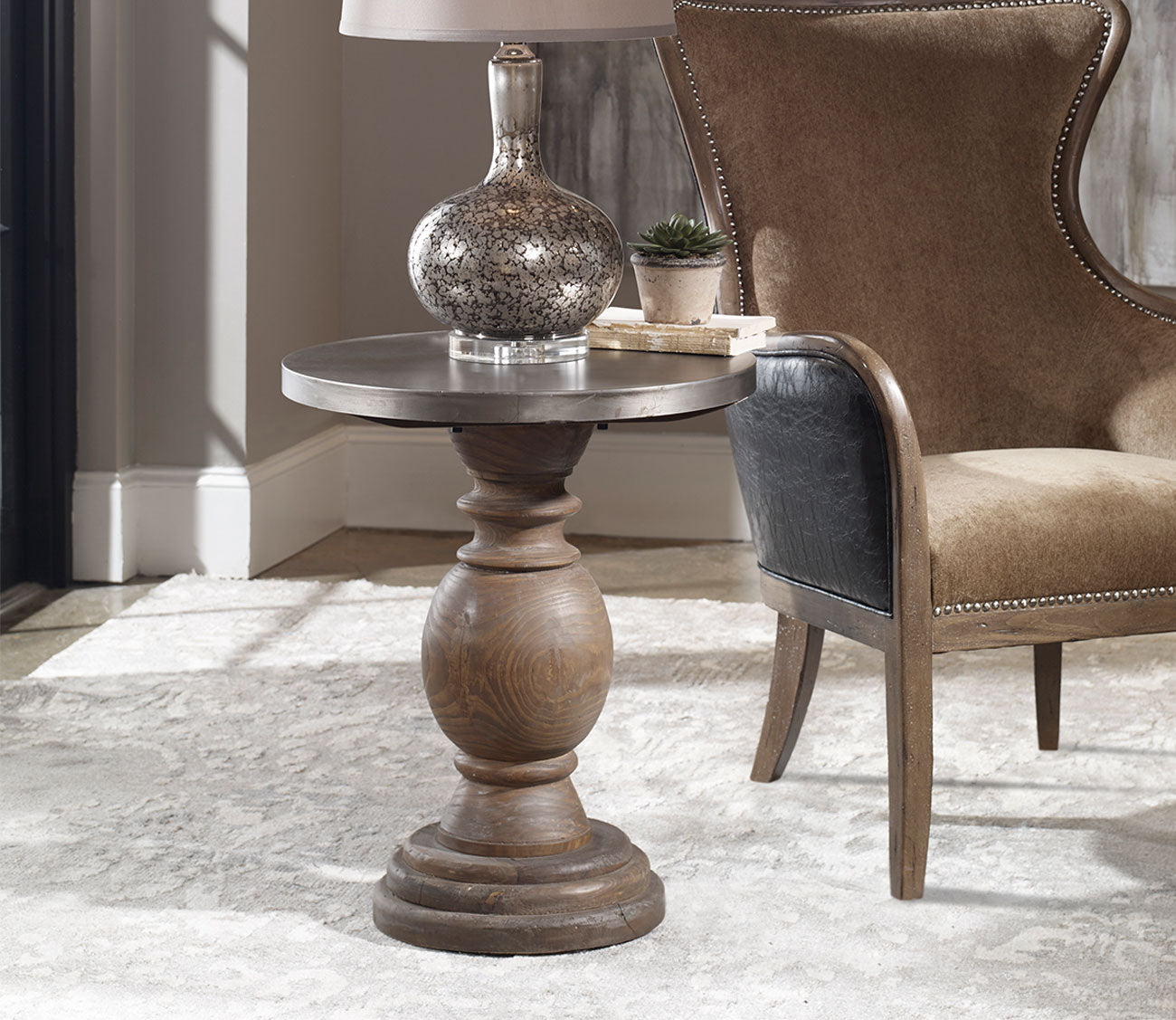 Blythe Wooden Side Table