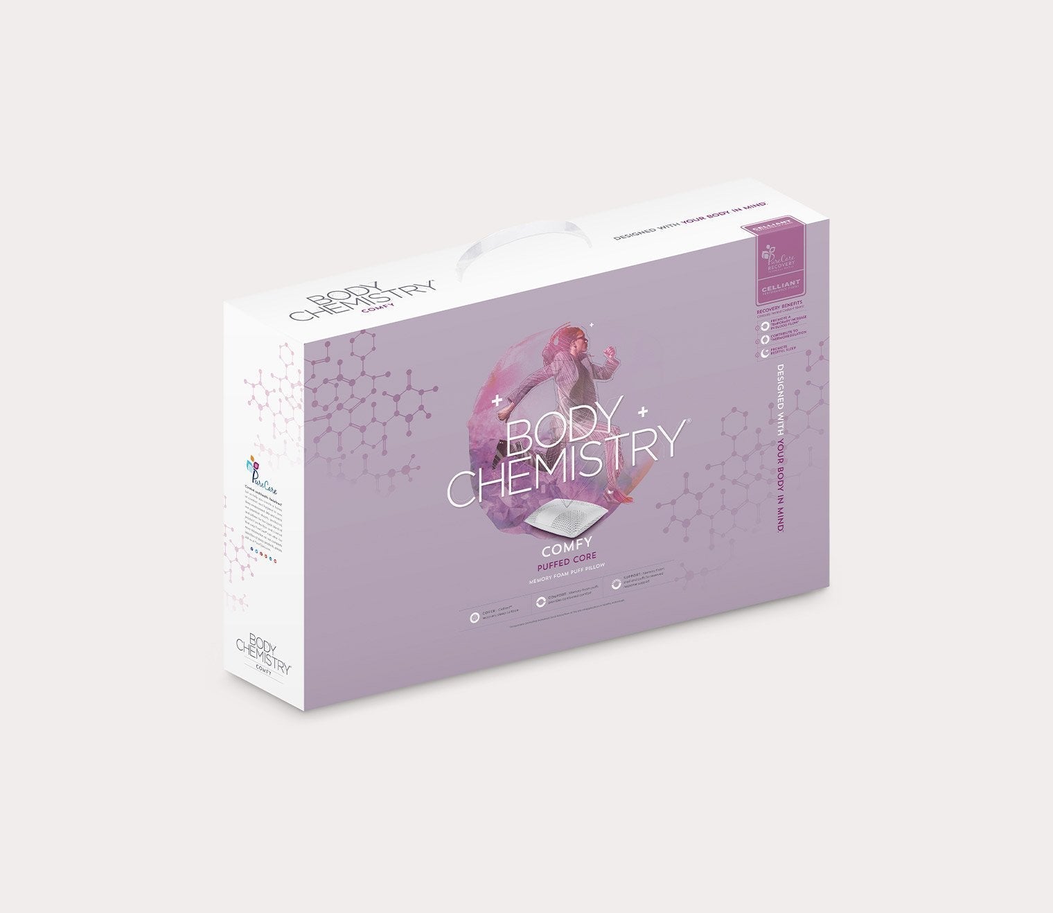 Body Chemistry Comfy Pillow by PureCare