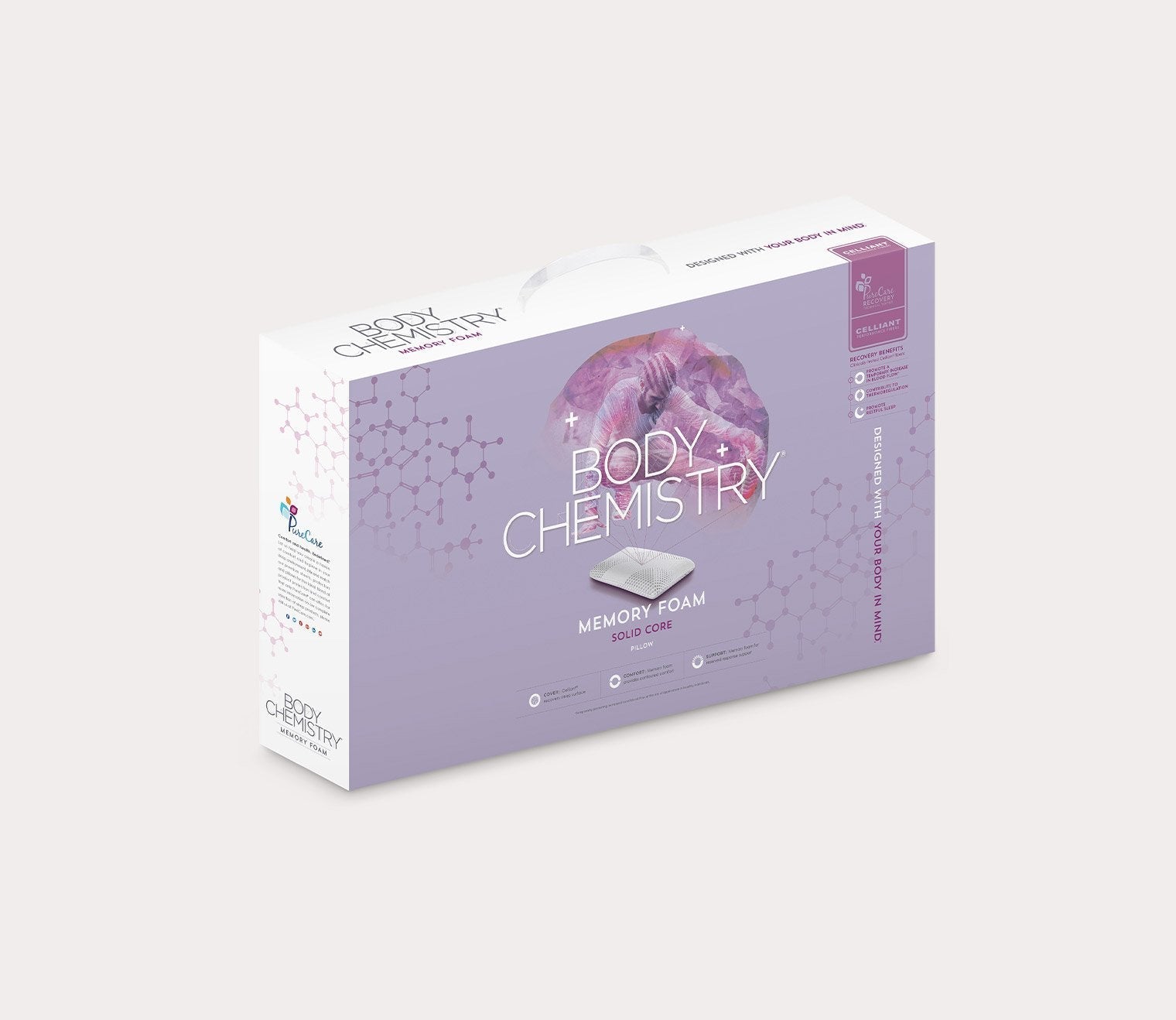 Body Chemistry Memory Foam Pillow by PureCare