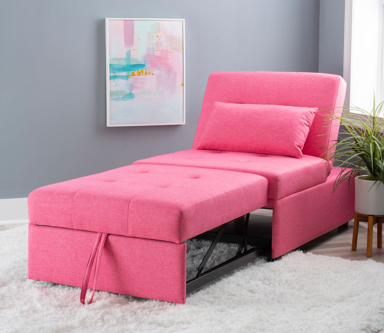Boone Tufted Upholstered Convertible Sofa Bed by Powell