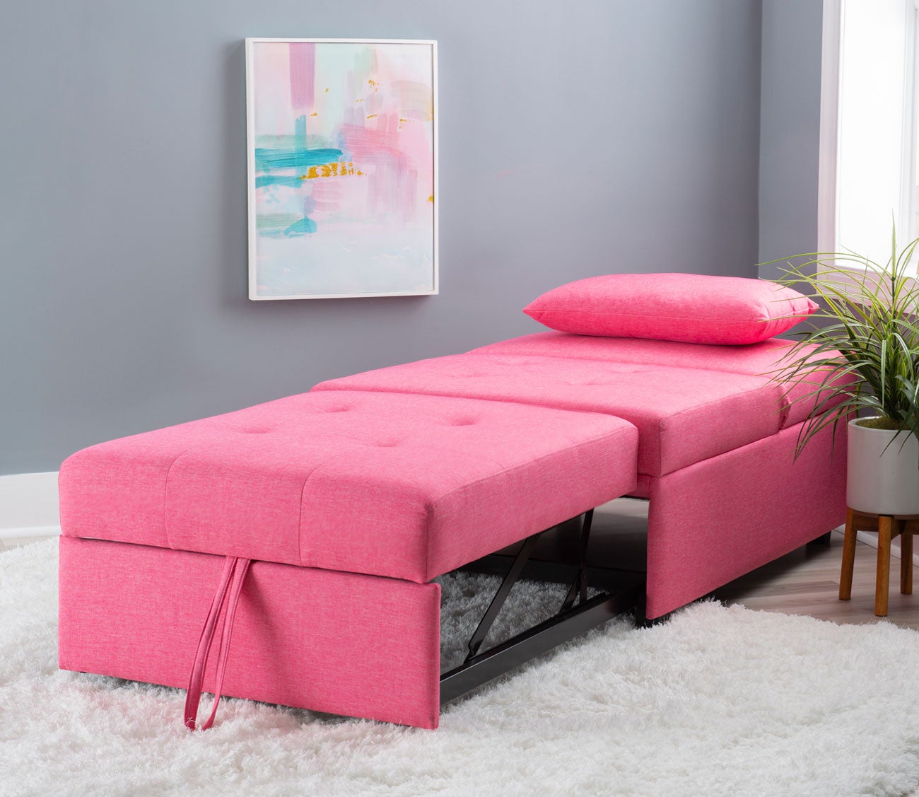Boone Tufted Upholstered Convertible Sofa Bed by Powell
