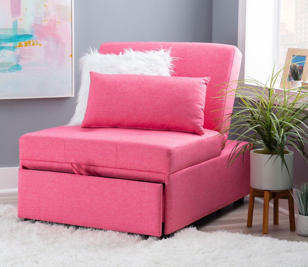 Boone Tufted Upholstered Convertible Sofa Bed by Powell