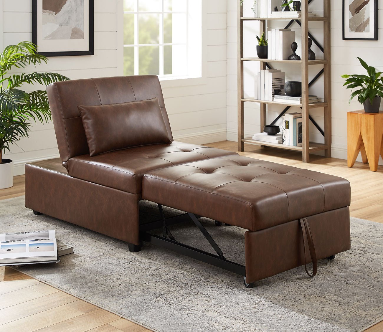 Boone Tufted Upholstered Convertible Sofa Bed by Powell