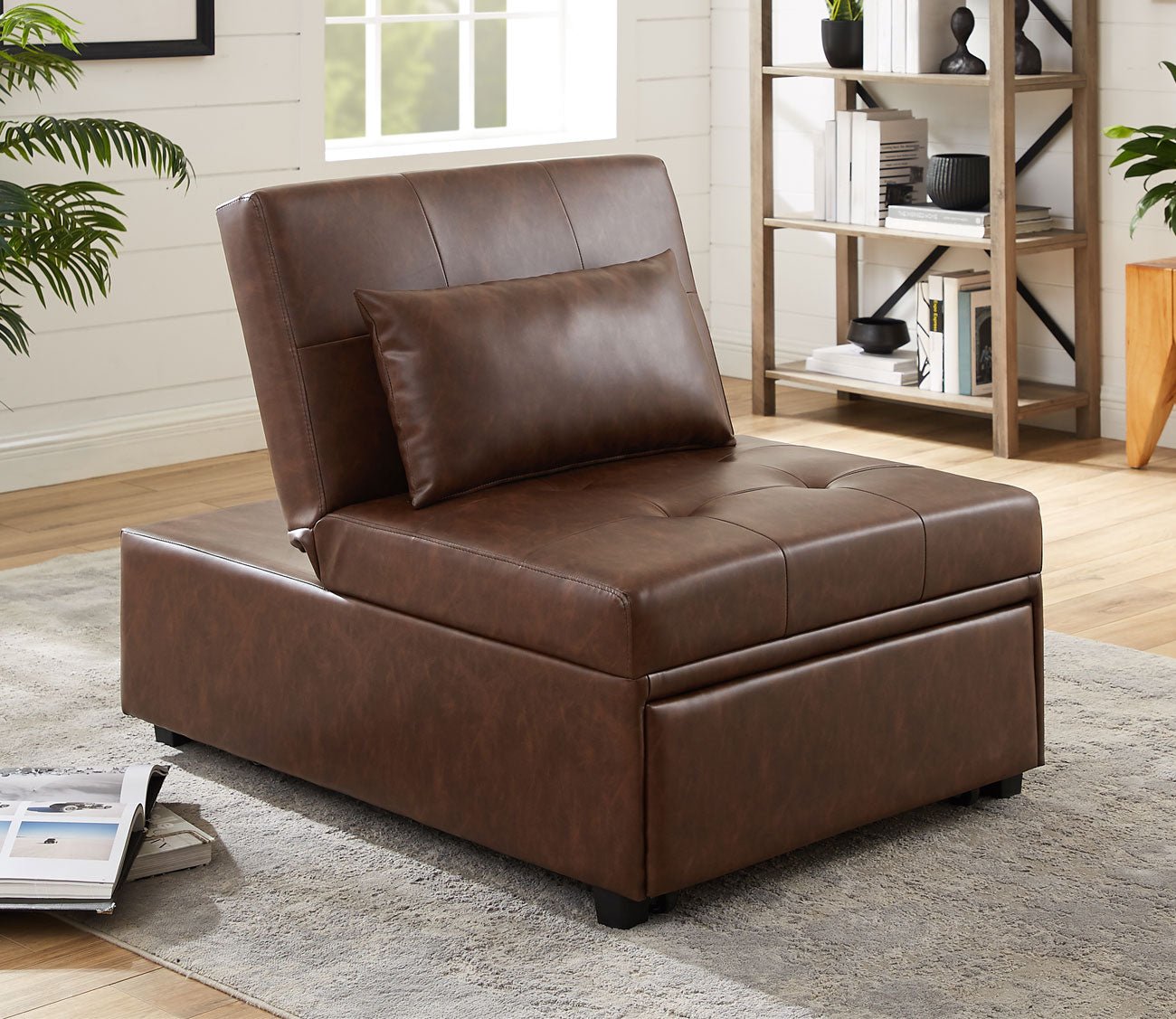 Boone Tufted Upholstered Convertible Sofa Bed by Powell