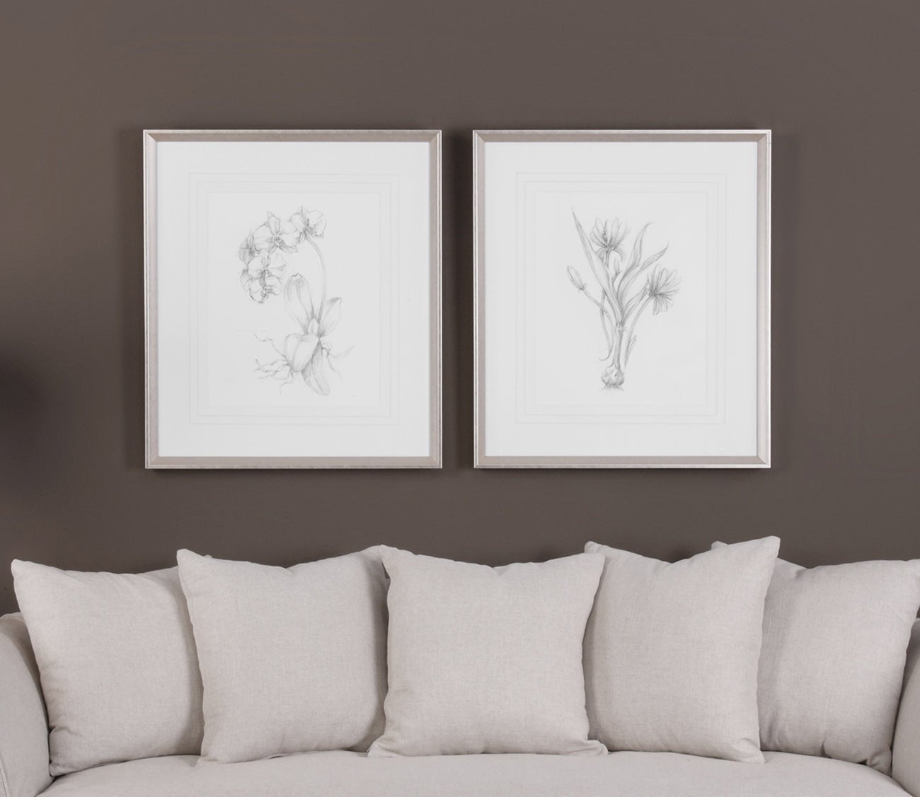 Botanical Sketches Set of 2