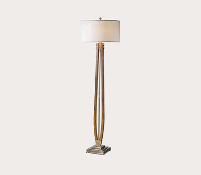Boydton Burnished Wood Floor Lamp by Uttermost