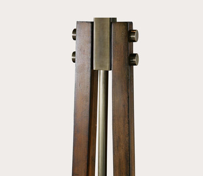 Boydton Burnished Wood Floor Lamp by Uttermost
