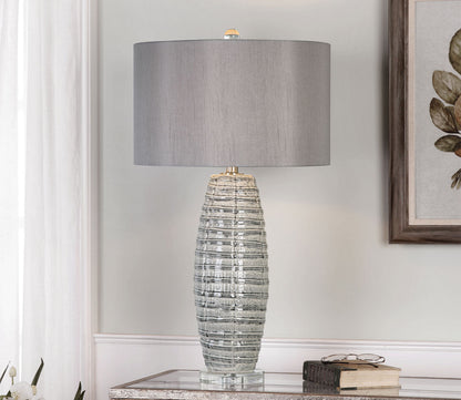 Brescia Gray Ceramic Lamp by Uttermost