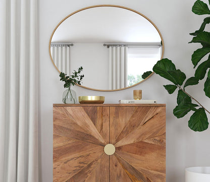 Brigitte Wall Mirror by Bassett Mirror