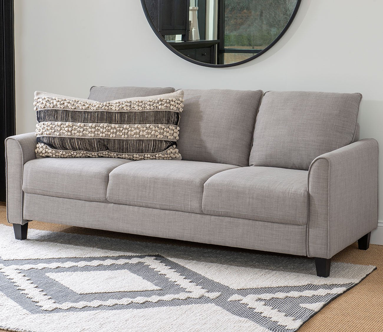 Brooklynn Gray Fabric Sofa
